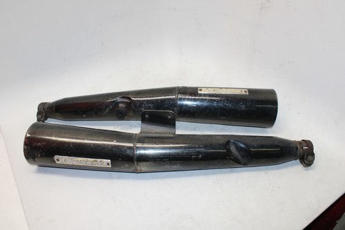 1983 Kawasaki Gpz750 Zx750a Exhaust Pipe Muffler Slip On Can Silencer