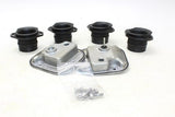 2004 Kawasaki Ninja Zx12r Zx1200b Air Filter Cover Caps With Funnel Duct