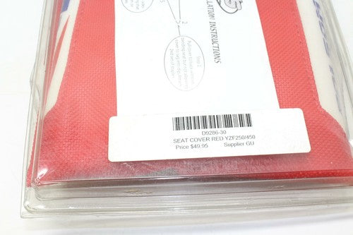 Yamaha Guts Red Seat Cover YZF250/450 D9286-30