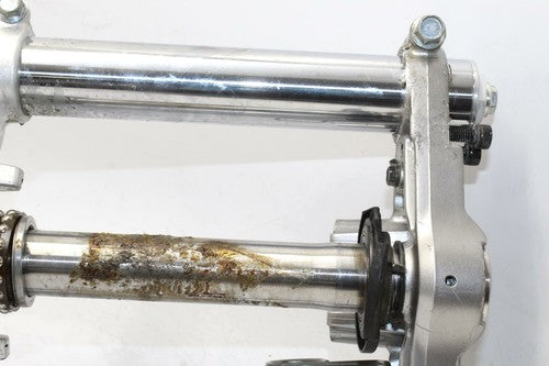 02-05 Kawasaki Zzr1200 Complete Front End Forks Suspension Handlebars Triple Tre