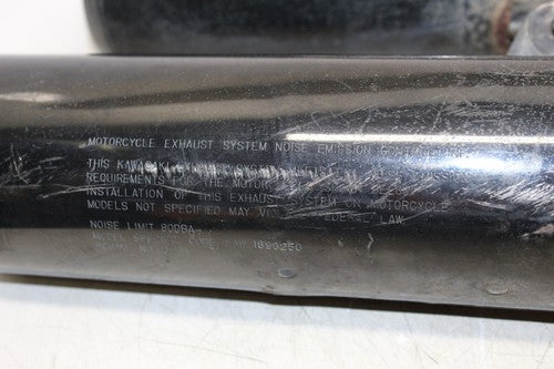 1989 Kawasaki Ninja 250r Ex250 Exhaust Pipe Muffler Slip On Can Silencer *Sankei