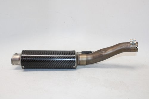 2015 Honda Cbr500r Exhaust Pipe Muffler Slip On Can Silencer Carbon Leovince