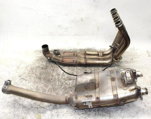 2008 Yamaha Fz6 Full Exhaust System Headers Pipe Muffler