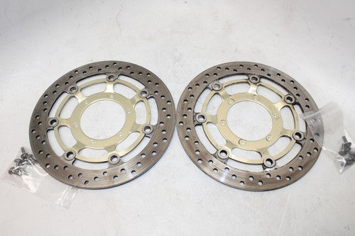 2005 Honda Cbr600f4i Front Left Right Brake Rotors Discs