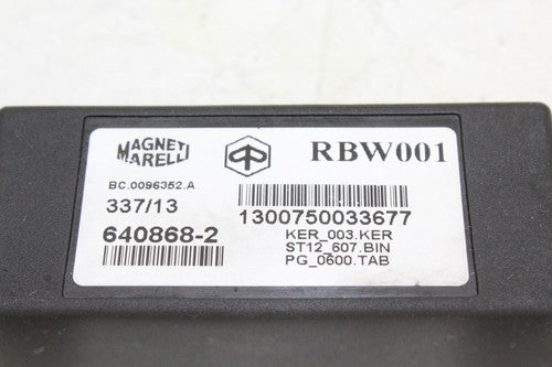 2015 Aprilia Shiver 750 Sl750 Ecu Computer Unit Black Box Ecm Cdi 640868-2