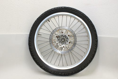 1996 Husaberg Fe350 Te350 Front Wheel Rim TIre W/ Rotor OEM