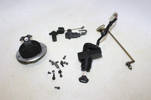 1991 Kawasaki Zephyr 750 Zr750c Ignition Lock Key Set With Gas Cap And Seat Lock