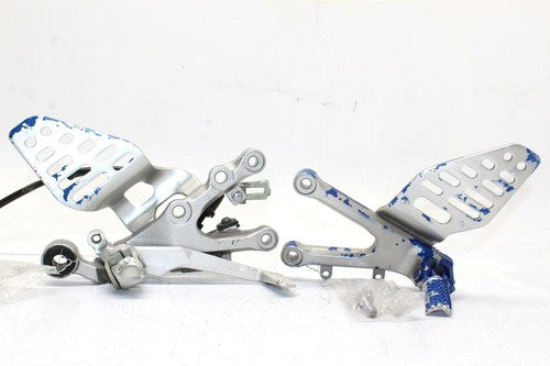 06-07 Yamaha Yzf R6 Left Right Rearset Rear Set Driver PEG Brackets Mounts OEM