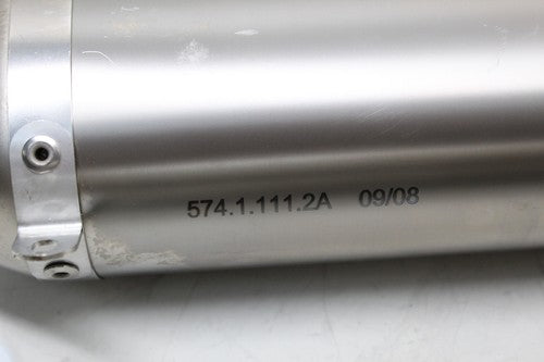Ducati 1098 1098R 1198 848 EXHAUST PIPE MUFFLER Akrapovic Titanium Twin Silencer