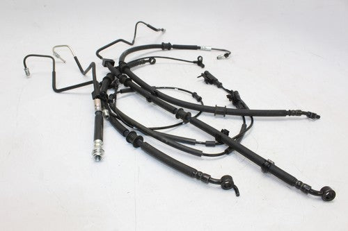 2020 2021 Kawasaki  Ninja 650 Front Abs Hose SET Lines Hoses Front Hoses OEM