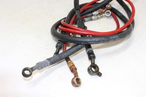 1996 Honda Interceptor 750 Vfr750f Brake Caliper Hoses Lines Set