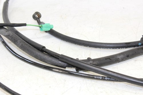 2004 Suzuki Gsxr600 Clutch Cable Line W/ Brake Hoses W/Negative Cable