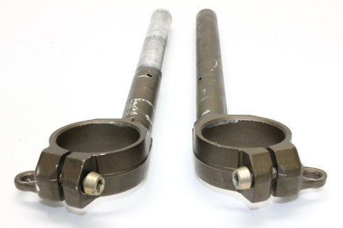 2005-06 Kawasaki Ninja Zx6r Zx636c Left Right Clip On Ons Handlebars Pair Set