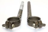 2005-06 Kawasaki Ninja Zx6r Zx636c Left Right Clip On Ons Handlebars Pair Set