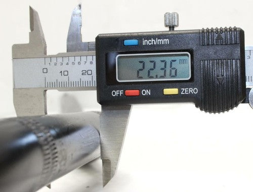 Universal Retro Motorcycle Width 22mm Width  Handlebar Metal Steering 18 Street