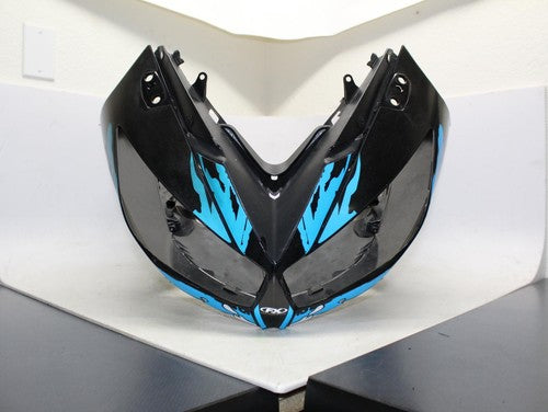 2011 Kawasaki Ninja 650r Ex650c Front Upper Nose Fairing Side Cowl Shroud Set