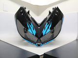 2011 Kawasaki Ninja 650r Ex650c Front Upper Nose Fairing Side Cowl Shroud Set