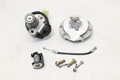 2002 Honda Super Hawk 1000 Vtr1000f Ignition Lock Key Set W Gas Cap & Seat Lock