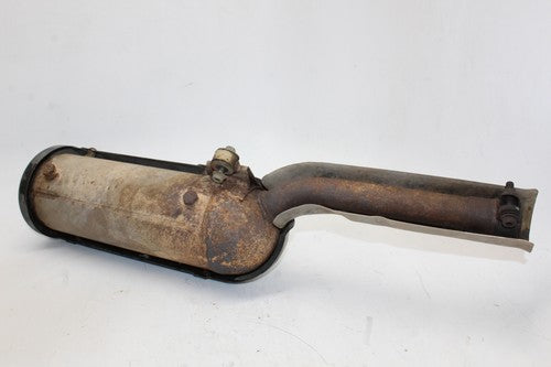 98-02 Suzuki Quadrunner 500 Exhaust Pipe Muffler Slip On Can Silencer OEM
