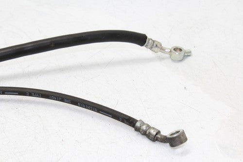 08-09 Suzuki Gsxr600 Front Brake Caliper Hoses Lines 59240-37h00 59480-37h00 Oem