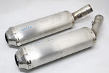 2008 Ducati 1098 848 EVO EXHAUST PIPE MUFFLER SLIP ON CAN SILENCER