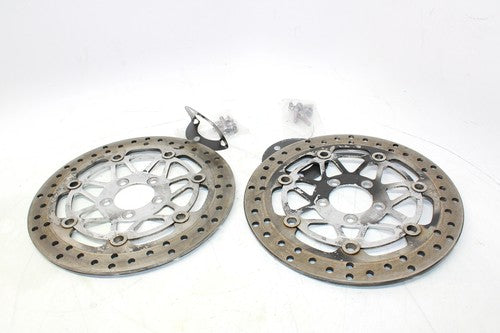 2005 Kawasaki Zr7s Zr750 Front Left Right Brake Rotors Discs
