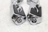 2004 Harley-davidson Road Glide Efi Fltri Front Foot Pegs Steps Set Pair Chrome