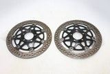 2007 Kawasaki Zzr600 Front Left Right Brake Rotors Discs