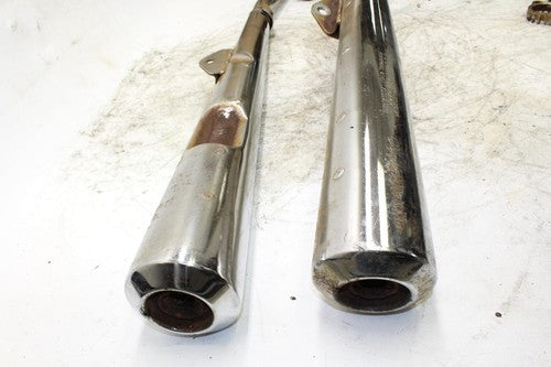 1978 Suzuki Gs400x Full Exhaust System Headers Pipe Muffler