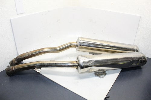 2010 Kawasaki Ninja Zx14 Zx1400c Exhaust Pipe Muffler Slip On Can Silencer