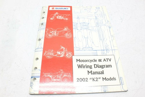 Suzuki Service Manual Book Motorcycle & ATV Diagram MANUAL K2 2002