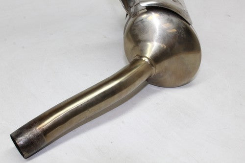 2015 Triumph Speed Triple LEFT Exhaust Pipe Muffler Can Silencer 2200832 OEM