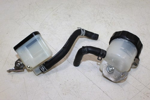 2008 Suzuki Gsxr1000 Front Rear Reservoir Tank Bottle Set