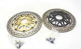 01-05 Suzuki Bandit 1200 Gsf1200s Front Left Right Brake Rotors Discs OEM
