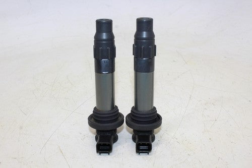 18-21 Kawasaki Ninja 400 Ex400 Ignition Coils Coil Spark Plug Caps
