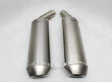 Ducati 1098 1098R 1198 848 EXHAUST PIPE MUFFLER Akrapovic Titanium Twin Silencer