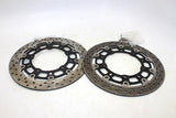 2007 Yamaha Yzf R6 Front Left Right Brake Rotors Discs