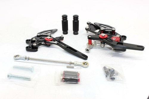 Adjustable Foot PEGS Rearset Rear Sets KAWASAKI NINJA 250R EX250 2008-2012 09 10