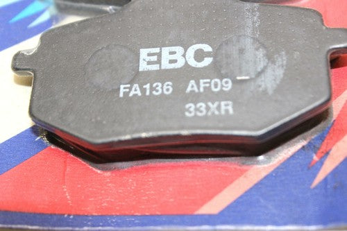 1994 Yamaha Virago XV535 EBC Brakes Motorcycle FA136 - EBC Organic Brake Pads