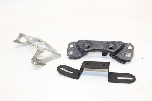 2009 Kawasaki Ninja 650r Ex650c Gas Tank Fuel Cell Petrol Reservoir Bracket Set