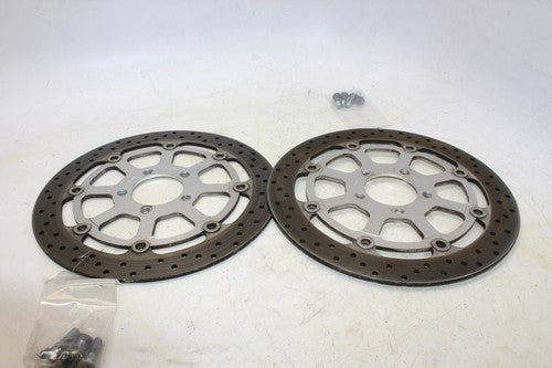 2000 Suzuki Gsxr600 Front Left Right Brake Rotors Discs