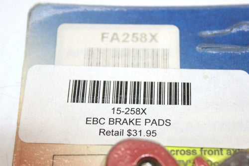 EBC FA258X Brake Pads BRK 612582