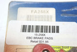 EBC FA258X Brake Pads BRK 612582
