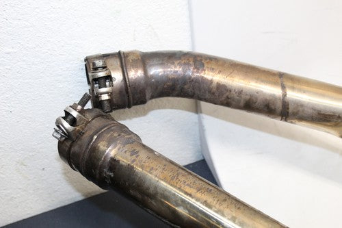 2010 Kawasaki Ninja Zx14 Zx1400c Exhaust Pipe Muffler Slip On Can Silencer