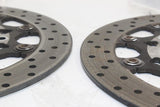 2003-05 Yamaha Yzf R6 Front Left Right Brake Rotors Discs 5sl-2581t-10-00 OEM