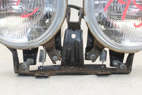 2009-14 Yamaha Zuma 125 Yw125 Front Head Light Lamp Headlights Pair OEM