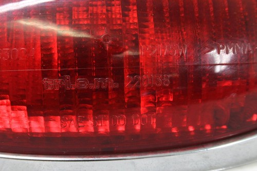2001 Piaggio Vespa 169cc Rear Tail Taillight Back Brake Light
