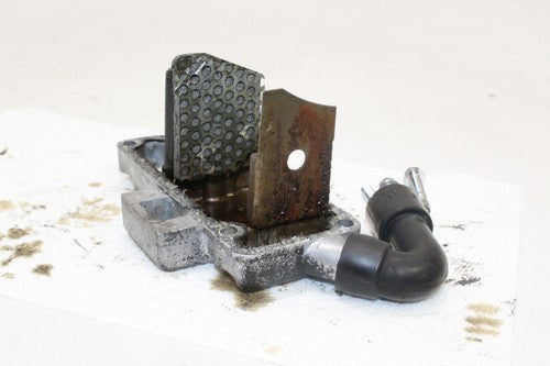 1986 Kawasaki Ninja 1000r Zx1000 Engine Oil Filter Breather Body Bracket Pan OEM