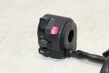 2011 Kawasaki Ninja 650r Ex650c Left Clip On Handle Horn Signals Switch Switches