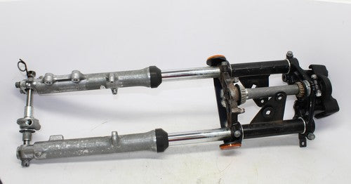 1981 Suzuki Gs450st Complete Front End Forks Suspension Handlebars Triple Tree